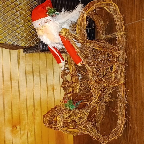 Vintage Handcrafted Tree Branch Sleigh - Picture 1 of 4